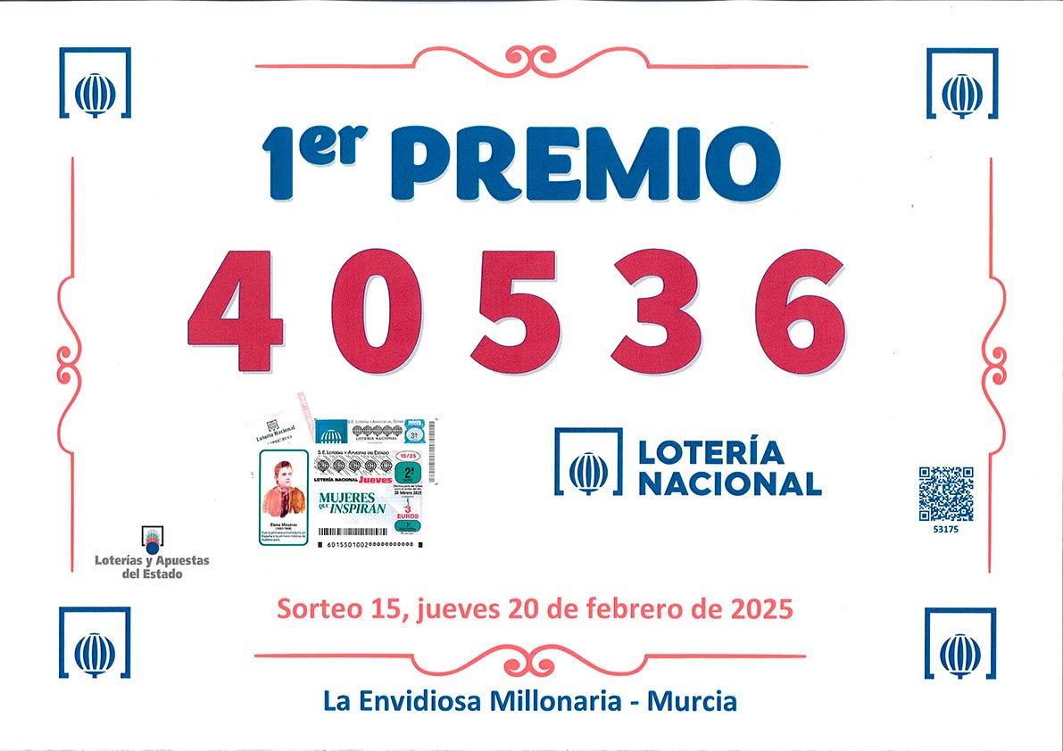 1 premio febrero